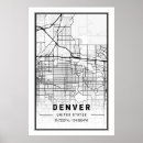 Pesquisar por mapa cidades colorado pôsteres Moderno