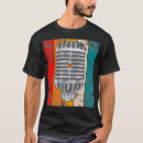 Pesquisar por microfone vintage camisetas Colheita