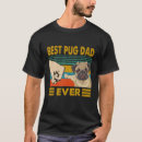 Pesquisar por eu amo meu pug camisetas Pai