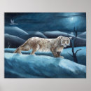 Pesquisar por leopardo azul pôsteres Branco