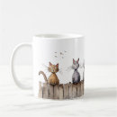 Pesquisar por gatos engraçados canecas Aquarela