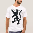 Pesquisar por leão heráldico camisetas Animal