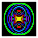Pesquisar por círculos concêntricos pósteres pôsteres Abstrato