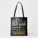 Pesquisar por trombone bolsas tote Engraçado