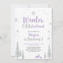 Pesquisar por winter onederland convites Brilho prateado
