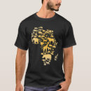 Pesquisar por animal africano camisetas Mapa