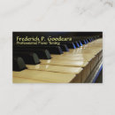 Pesquisar por ajustamento cartao de visita Piano