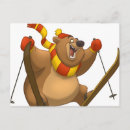 Pesquisar por grizzly bear cartoes postais Esqui