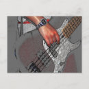 Pesquisar por guitarra vermelha cartoes postais Azul