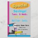 Pesquisar por oferta especial flyers Salão