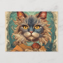 Pesquisar por louis wain cartoes postais Retro