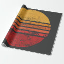 Pesquisar por surf do vintage papel de presente Pôr do sol