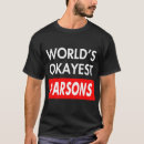 Pesquisar por parsons camisetas Família