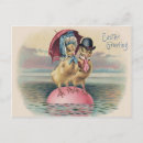 Pesquisar por vintage easter cartoes postais Pintinho
