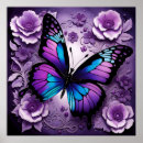 Pesquisar por borboletas roxas pósteres pôsteres Lilás