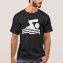 Pesquisar por símbolo da natação camisetas Nadadora