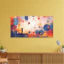 Pesquisar por arte abstrata impressão de canvas Laranja