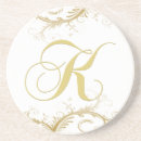 Pesquisar por monograma k porta copos Ouro