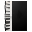 Pesquisar por teclado piano espiral de cadernos de notas Música
