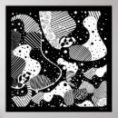 Pesquisar por geométrica abstrata artes pôsteres Branco