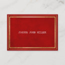 Pesquisar por vermelho real cartao de visita Ouro