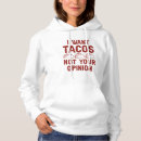 Pesquisar por taco engraçado moletons com capuz Tacos