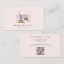Pesquisar por pêssego claro cartao de visita Código qr