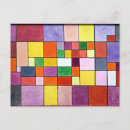 Pesquisar por paul klee cartoes postais Abstrato