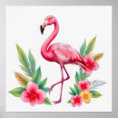 Pesquisar por pintura flamingo artes pôsteres Tropical