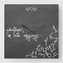 Pesquisar por giz relogios de parede Engraçado