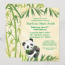 Pesquisar por bambu verde convites Panda