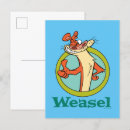 Pesquisar por arte dos desenhos animados cartoes postais Im weasel ir baboon