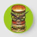 Pesquisar por fast food relogios de parede Hamburger