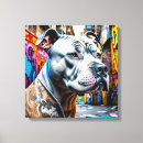 Pesquisar por pitbull impressão de canvas Cão
