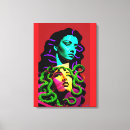 Pesquisar por mitologia grega impressão de canvas Medusa
