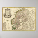 Pesquisar por mapa noruega de artes pôsteres Escandinaviasweden