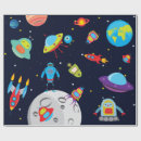 Pesquisar por robô colorido papel de presente Aniversário