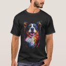 Pesquisar por arte de border collie camisetas Pop