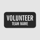 Pesquisar por equipe crachás Voluntário