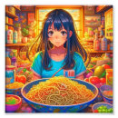 Pesquisar por comida japonesa pôsteres Engraçado