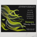 Pesquisar por cor do cabelo flyers Salão de beleza