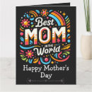 Pesquisar por feliz dia das mães preto cartoes Melhor mãe do mundo