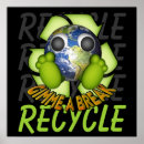 Pesquisar por símbolo do reciclagem pôsteres Ambiente