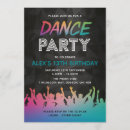 Pesquisar por do dance party convites For kids