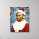 Pesquisar por vintage santa claus impressão de canvas Retro