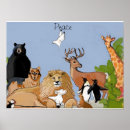Pesquisar por pintura do girafa pôsteres Animais