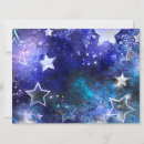 Pesquisar por fundo estrelado convites Azul