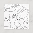 Pesquisar por scribble cartao de visita Preto e branco