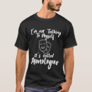 Pesquisar por monólogo camisetas Conversa