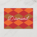 Pesquisar por verde e laranja cartao de visita For her